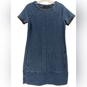 Max Jeans Blue Casual Midi Dress | Size S